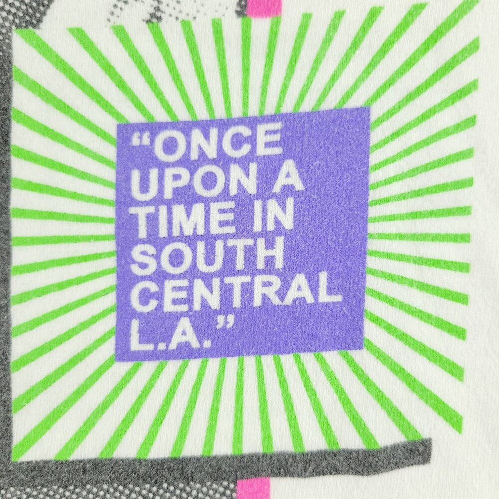 Boyz N The Hood Shirt Men Medium White Movie Logo Graphic Tee Short Sleeve Adult - Picture 4 of 13